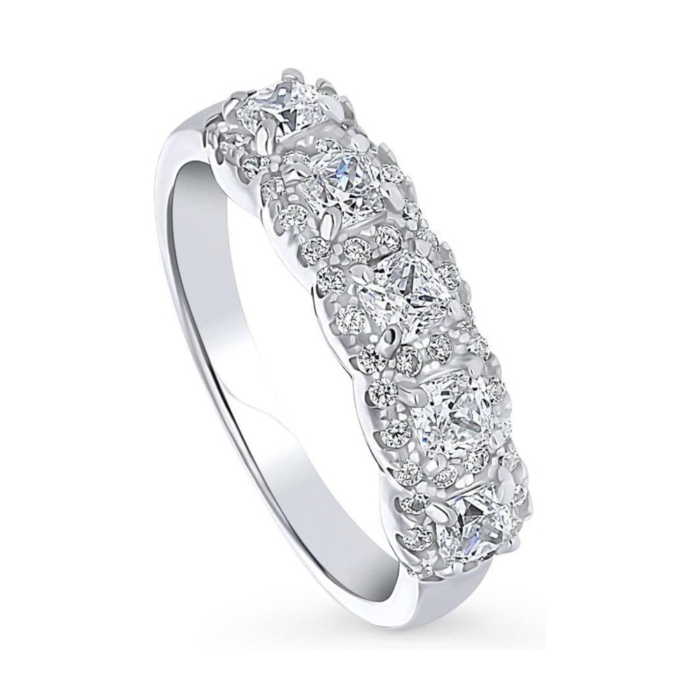 Sterling Silver CZ Ring Size 6.5